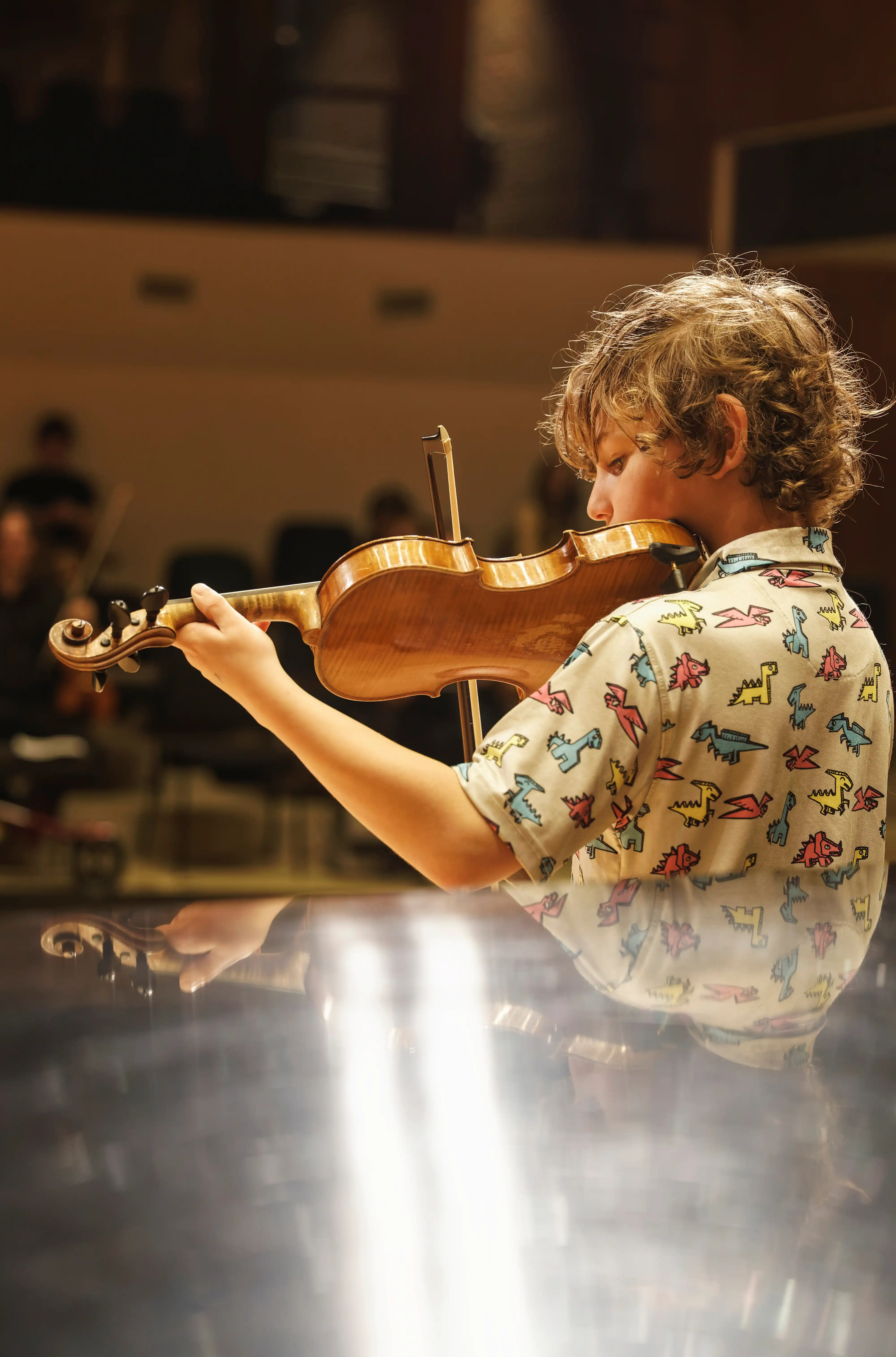 Northwoods Youth Orchestra students