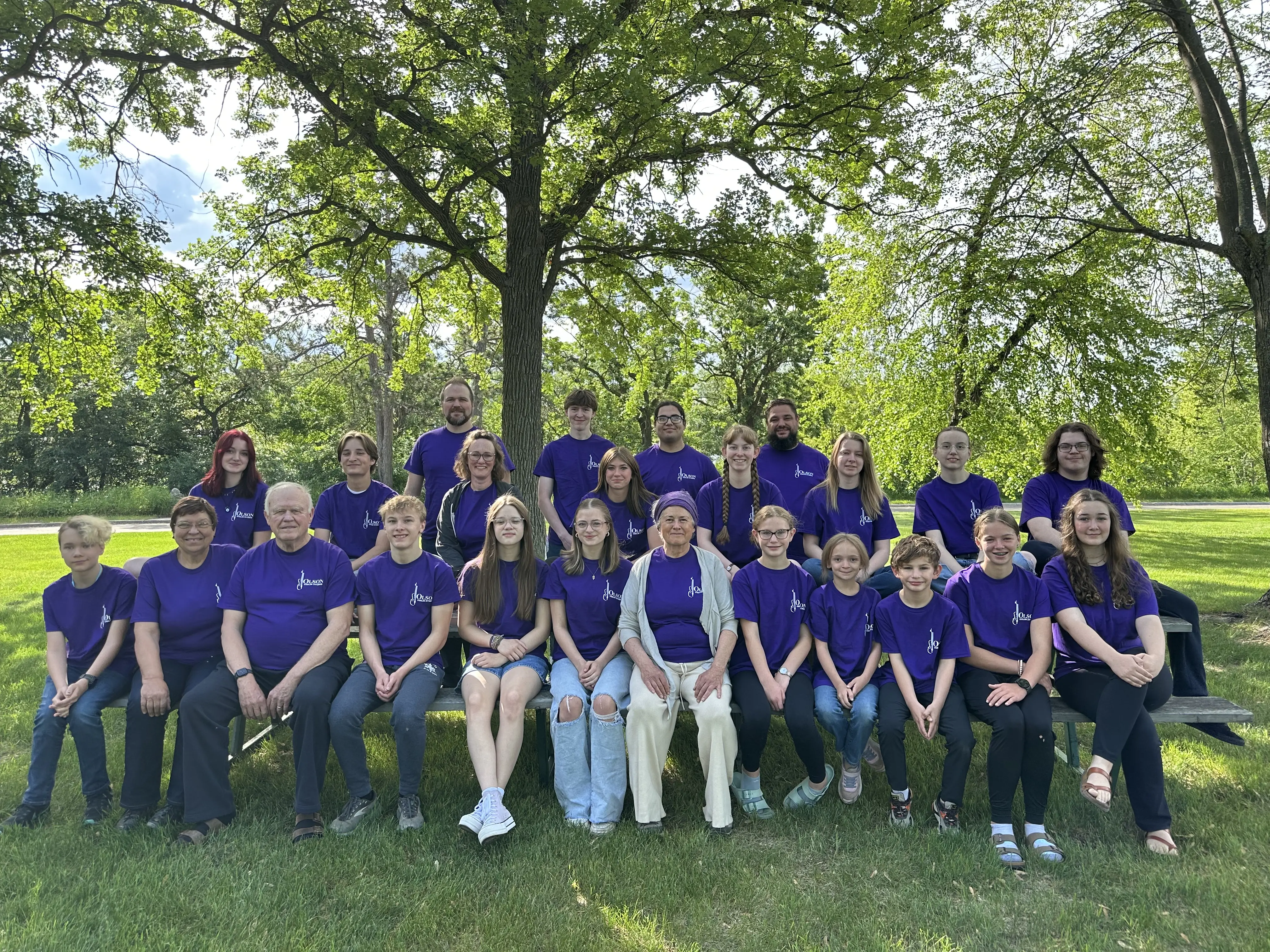 Bemidji Summer String Institute students during camp activities